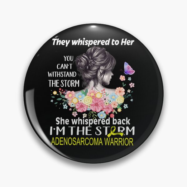 Item preview, Women Adenosarcoma Warrior I'm The Storm designed and sold by Wlsnpeggy.
