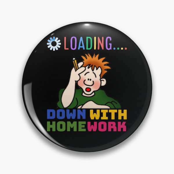 Item preview, Down with homework. designed and sold by Umiska.