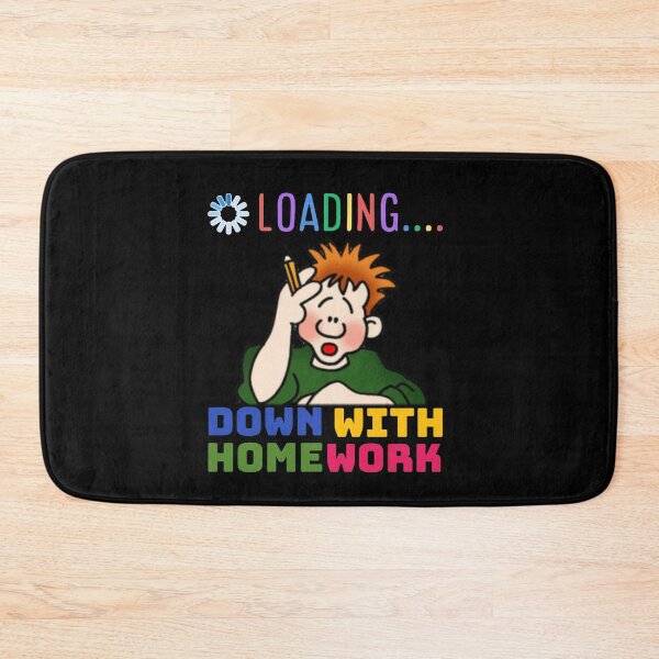 Item preview, Down with homework. designed and sold by Umiska.
