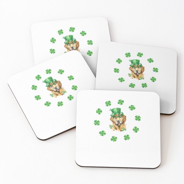 Item preview, A funny golden retriever st patrick's design. St Patrick's dog, happy st patrick's day, dog owner who loves ireland designed and sold by Doggymadness.