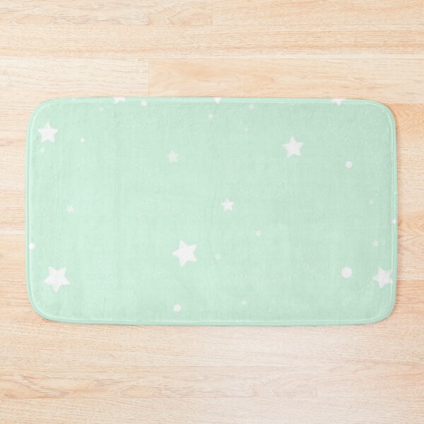 Item preview, Mint green decorative stars seamless pattern design for kids room  designed and sold by TheWalnut.