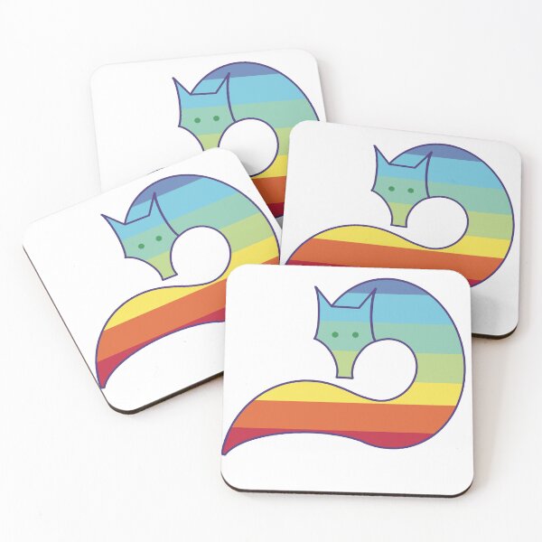 Item preview, Rainbow fox designed and sold by FlippinTurtles.