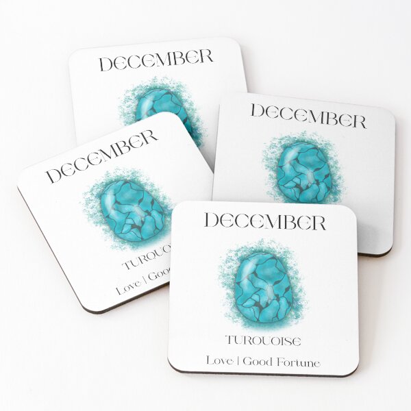 Item preview, December Turquoise Birthstone Crystal designed and sold by DHDoodles.