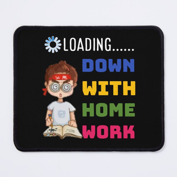 Item preview,  Down with homework. designed and sold by Umiska.
