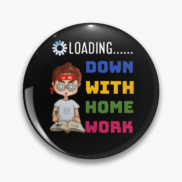 Item preview,  Down with homework. designed and sold by Umiska.