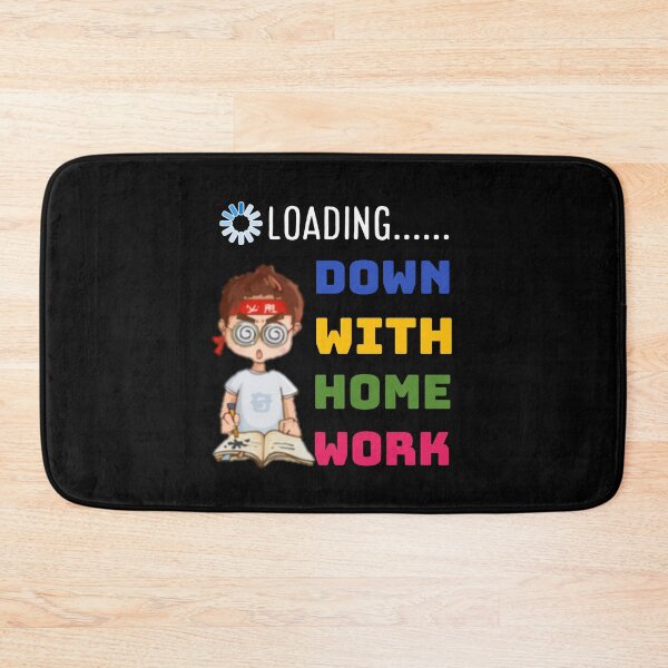 Item preview,  Down with homework. designed and sold by Umiska.