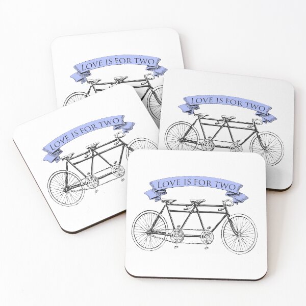 Item preview, Love Is For Two // Tandem Bicycle designed and sold by Adidit.
