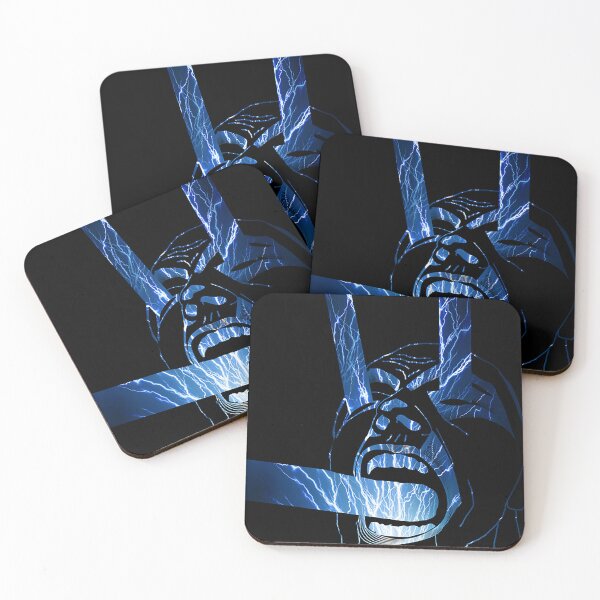 Item preview, Screaming Face dark blue designed and sold by JustinBeckArt.