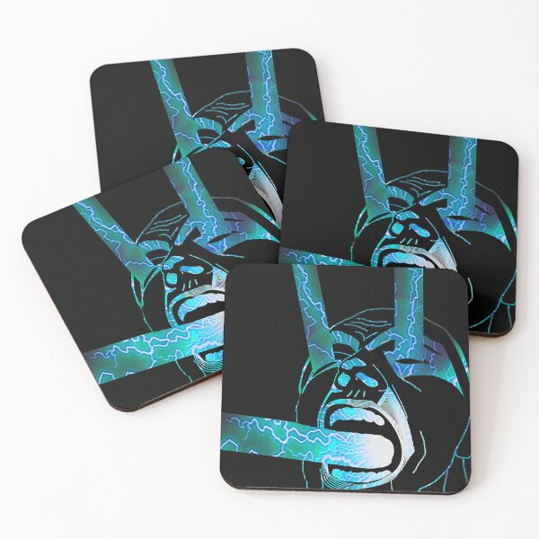 Item preview, Lightning Scream Blue designed and sold by JustinBeckArt.