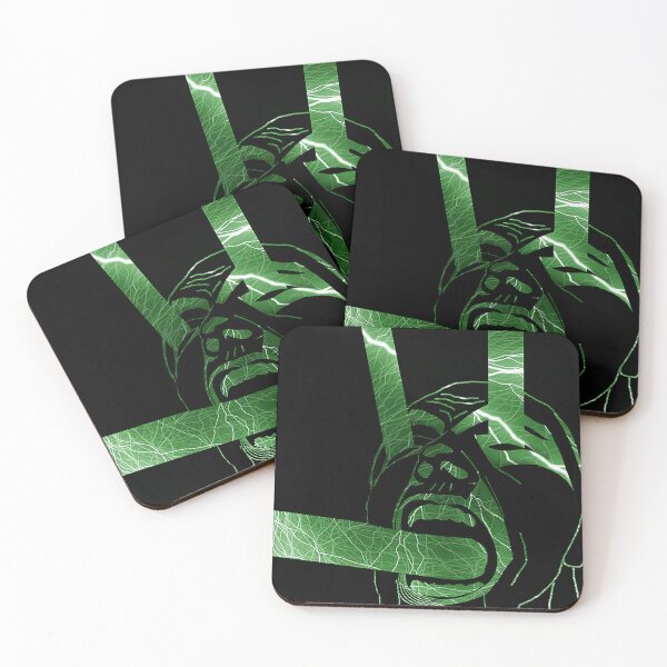 Item preview, Screaming Face green designed and sold by JustinBeckArt.