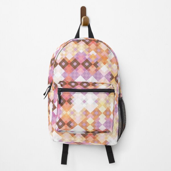 Item preview, Bohemian Rust And Mauve Checkered Pattern designed and sold by IZiets.