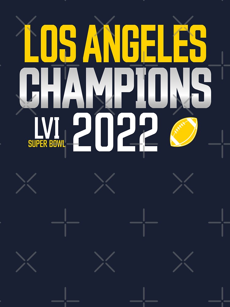 New NFL LA Rams Super Bowl LVI Champions T Shirt Boys Sz L 14/16