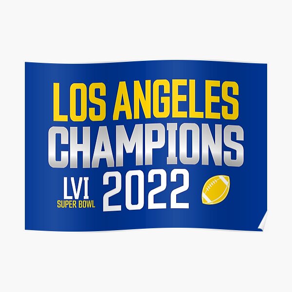 NFL 2022 Kickoff Buffalo Bills vs Los Angeles Rams Poster Canvas - REVER  LAVIE