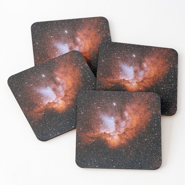 Item preview, Wizard Nebula and star cluster NGC 7380 (constellation of Cepheus) designed and sold by Raureif.