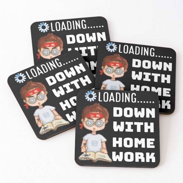 Item preview, Down with homework. designed and sold by Umiska.