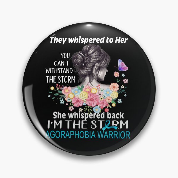 Item preview, Women Agoraphobia Warrior Whispered I'm The Storm designed and sold by Wlsnpeggy.