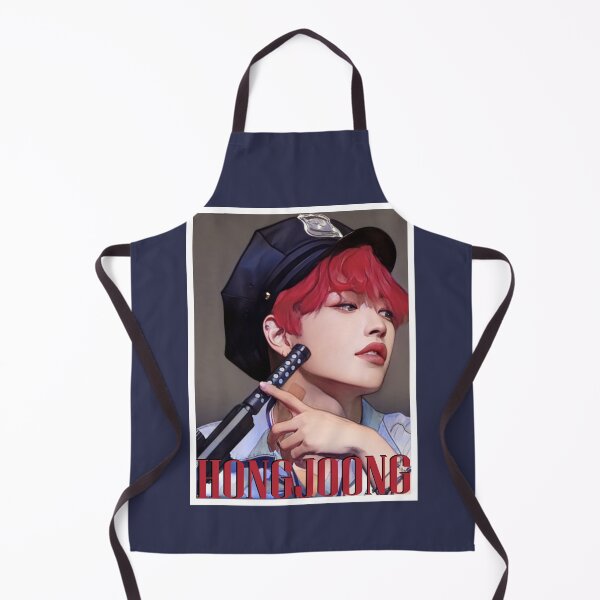 Item preview, Police Hongjoong designed and sold by LiveKpop.