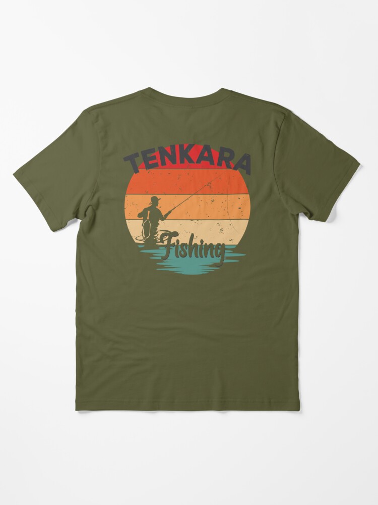 Vintage Trout fishing - Tenkara fishing  Essential T-Shirt for