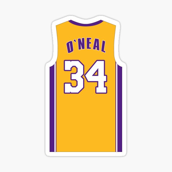 Showtime Throwback - 1996 Lakers Jersey - Free Transparent PNG Clipart  Images Download