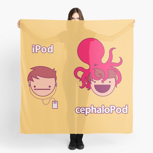 iPod <<< cephaloPod Foulard