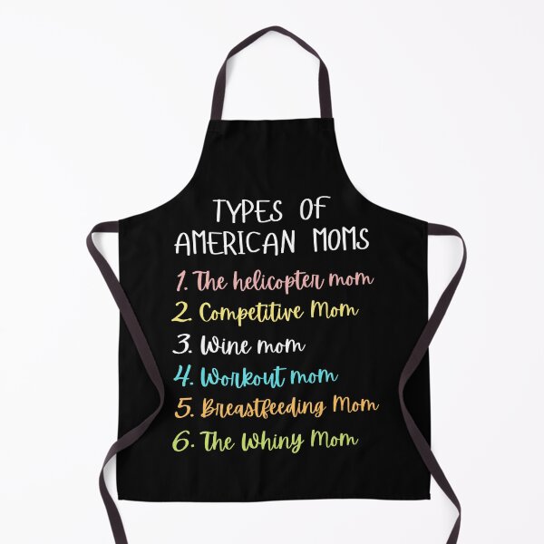 Item preview, funny types of american moms and great gift for mother's day designed and sold by salahnewdesign.