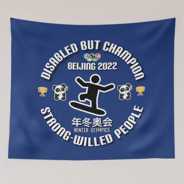 Item preview, Disabled but champion. Strong-willed people.  designed and sold by Umiska.