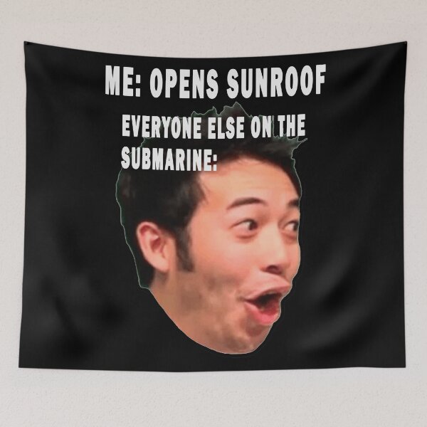 Item preview, ME: OPENS SUNROOF, EVERYONE ELSE ON THE SUBMARINE: designed and sold by GOLDFAMILYSHOP.