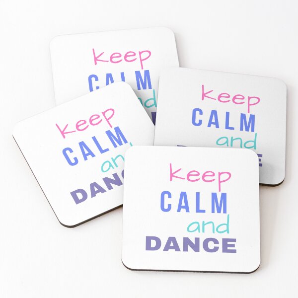Item preview, Keep calm and dance – inspirational quote. Colorful print. designed and sold by fowons.