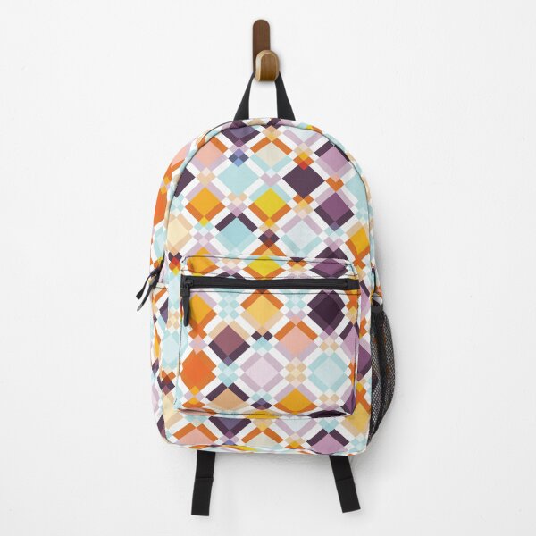Item preview, Bohemian Aqua And Rust Checkered Pattern designed and sold by IZiets.