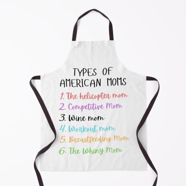 Item preview, funny types of american moms and great gift for mother's day designed and sold by salahnewdesign.