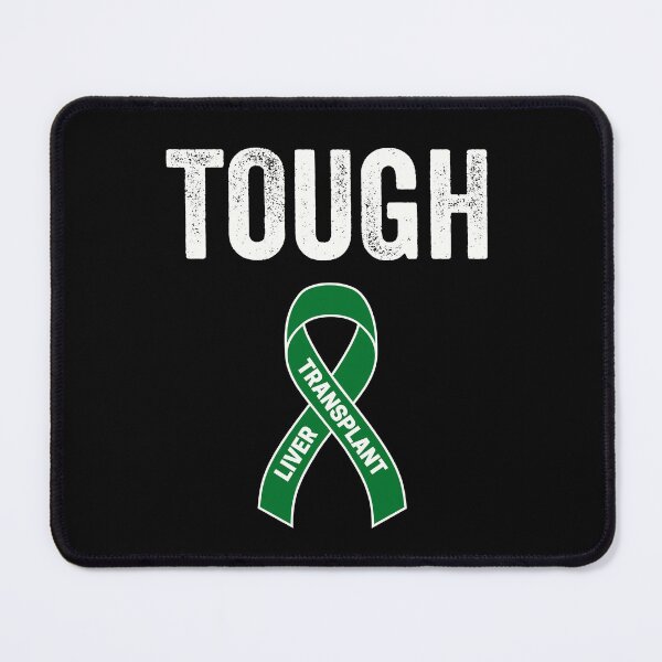 Item preview, Liver Transplant Tough Green Ribbon designed and sold by MiJeDesigns.