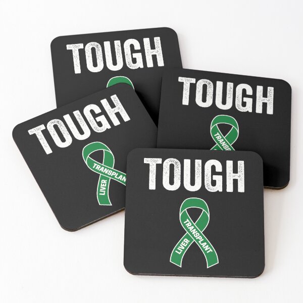 Item preview, Liver Transplant Tough Green Ribbon designed and sold by MiJeDesigns.