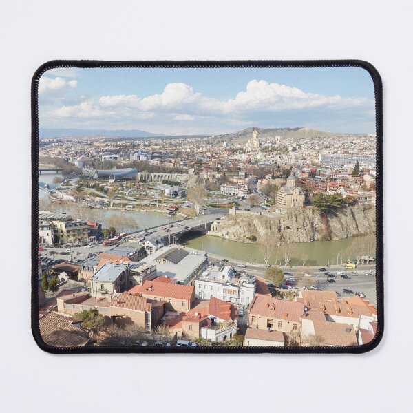 Overlooking Tbilisi's Old City Mouse Pad