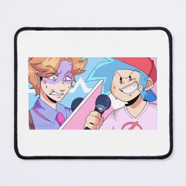 Item preview, Senpai VS Boyfriend | Friday Night Funkin'  designed and sold by Goretoonz.