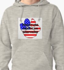 MAS name flag paw Pullover Hoodie