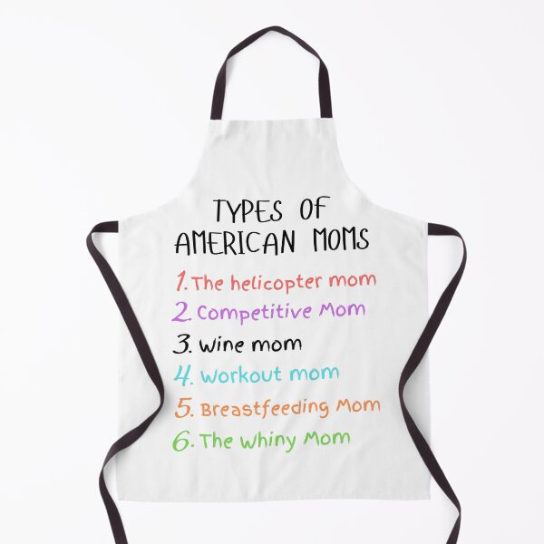 Item preview, funny types of american moms and great gift for mother's day designed and sold by salahnewdesign.