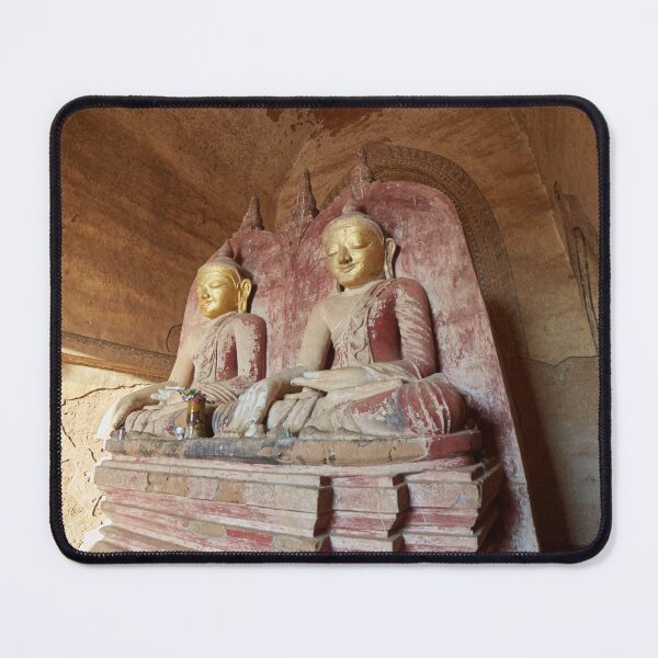 Item preview, Twin Buddha Statues in Bagan, Myanmar designed and sold by Sailingstone Travel.