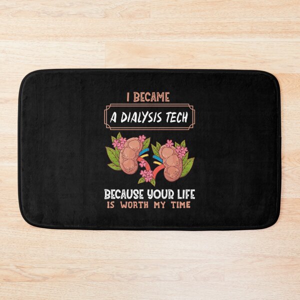 Item preview, I Became A Dialysis Tech Because Your Life Is Worth My Time designed and sold by Life Shop.