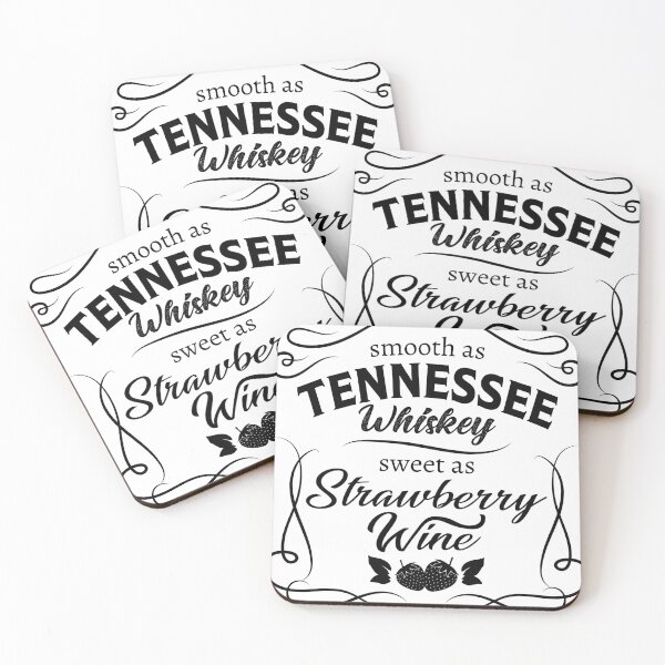Item preview, Smooth as Tennessee Whiskey Sweet as Strawberry Wine designed and sold by AmazingArtMandi.