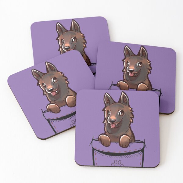 Item preview, Pocket Cute Belgian Malinois Dog designed and sold by TechraNova.