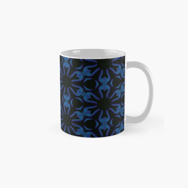 Blue Flowers by Julie Everhart Classic Mug
