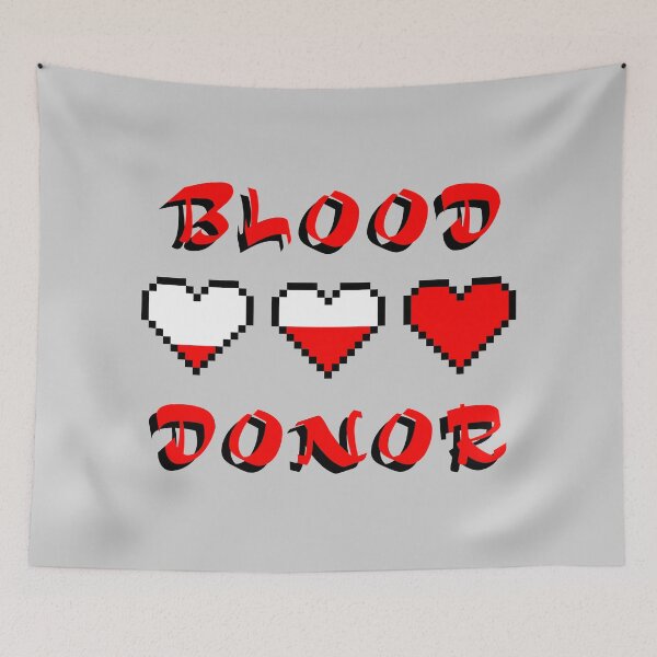Item preview, My blood donor logo drawing  designed and sold by Blondiabshop.