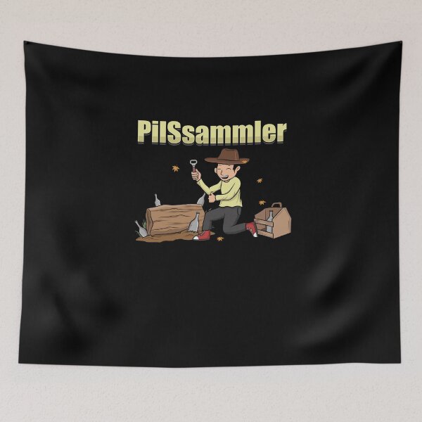 Item preview, Beer bottle mushrooms, beer drinkers and mushroom pickers designed and sold by Printed-Memes.