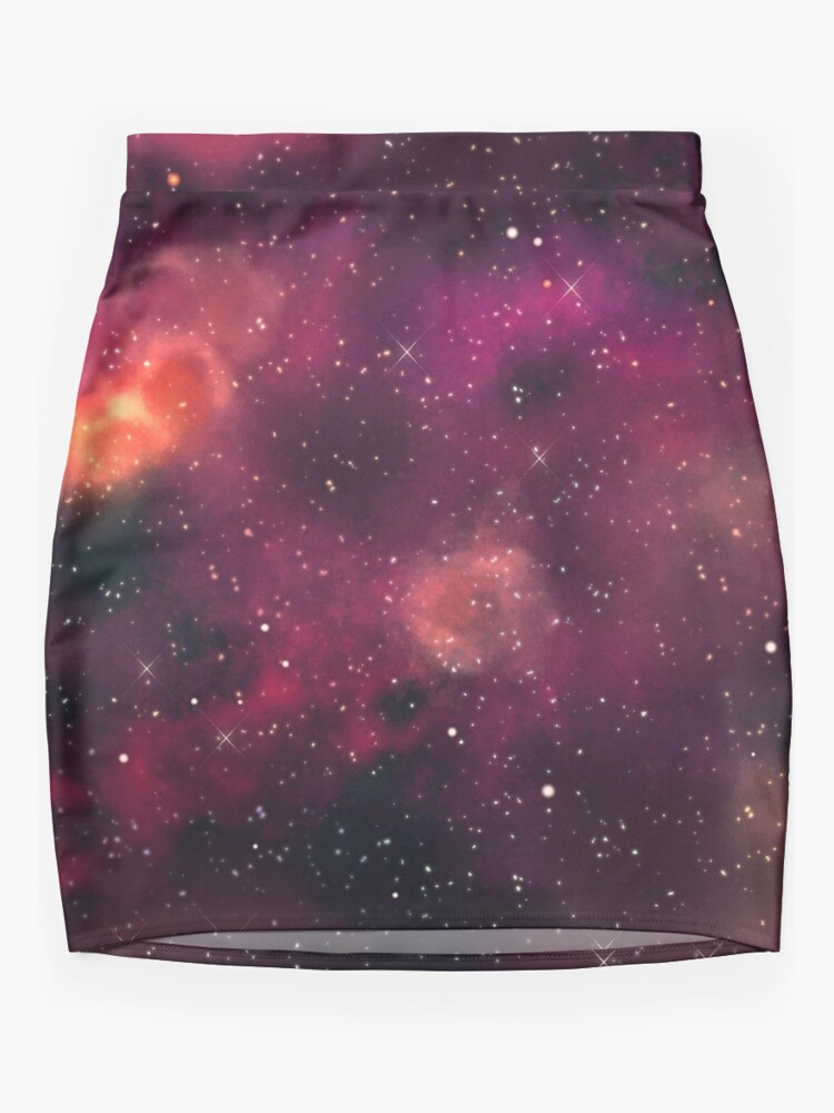 Disover Blood Orchid Galaxy Mini Skirt