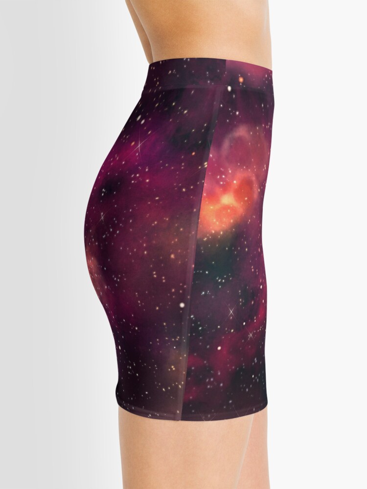 Discover Blood Orchid Galaxy Mini Skirt