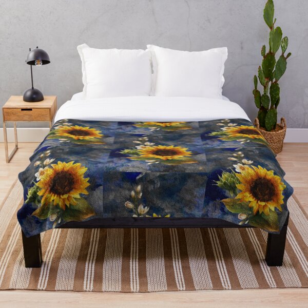 Item preview, Girasol en un cielo nublado designed and sold by Anas Arts.