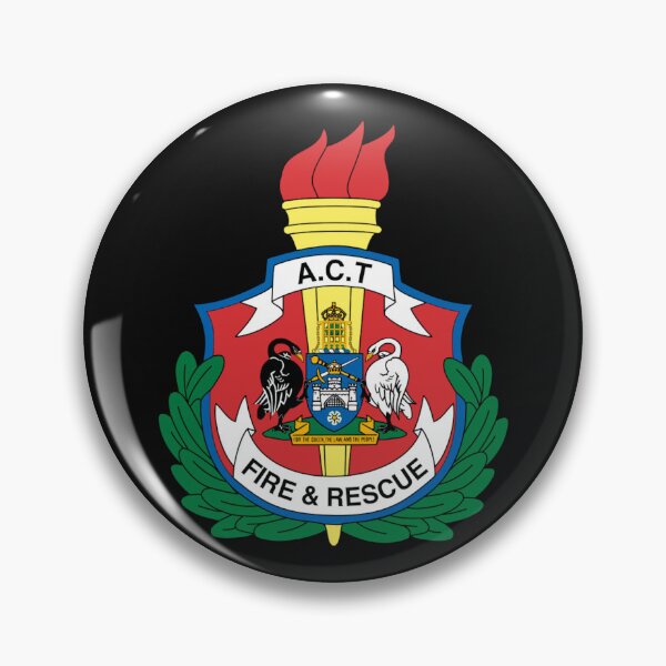 Item preview, ACT Fire & Rescue - logo designed and sold by RENAGADE4LYF.