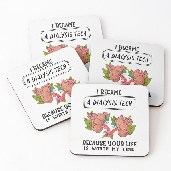 Item preview, I Became A Dialysis Tech Because Your Life Is Worth My Time designed and sold by Life Shop.