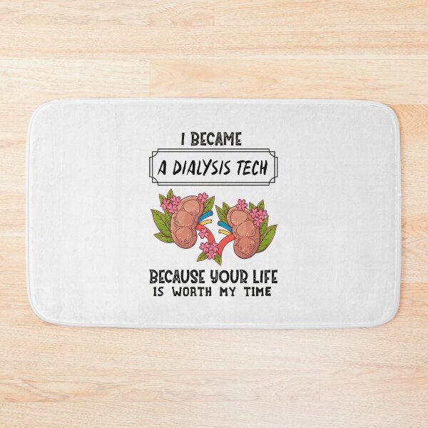 Item preview, I Became A Dialysis Tech Because Your Life Is Worth My Time designed and sold by Life Shop.