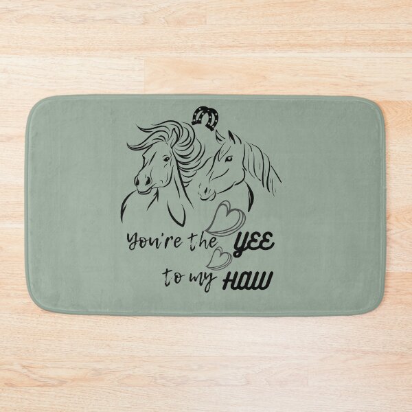 Item preview, You are The YEE To My HAW Horse designed and sold by BronikowskiART.